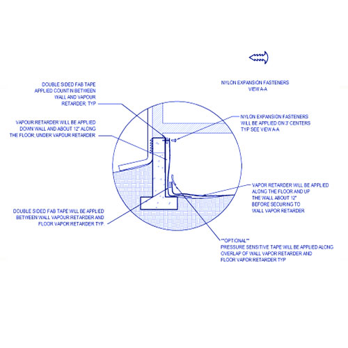 CAD Drawings Reef Industries, Inc. Crawl Space Wall Attachment (1 Of 3)