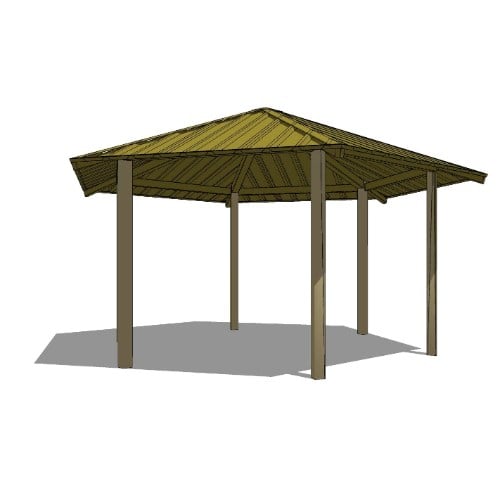 20' Hexagonal Shelter