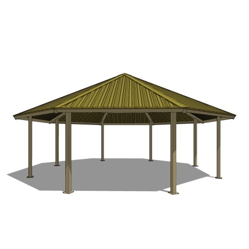 32' Octagonal Shelter