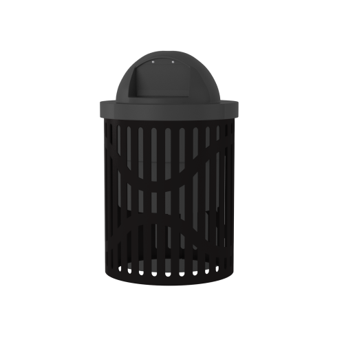 CAD Drawings Superior Recreational Products | Shelter and Site Amenities Trash Receptacles