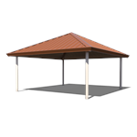View All-Steel Square Shelters