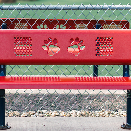 CAD Drawings Superior Recreational Products | Shelter and Site Amenities Perforated Benches