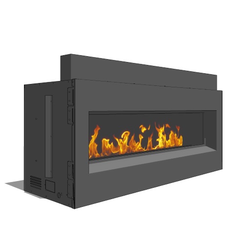 Fire Ribbon Direct Vent 5' Fireplace ( Model 60 )
