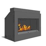 View Fire Ribbon Direct Vent 3' Fireplace (Model 87)