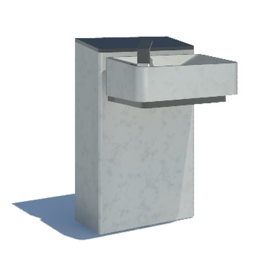 Model 1201S/1201SF: Wall Mount/Touchless Water Cooler Fountain with Optional Bottle Filler