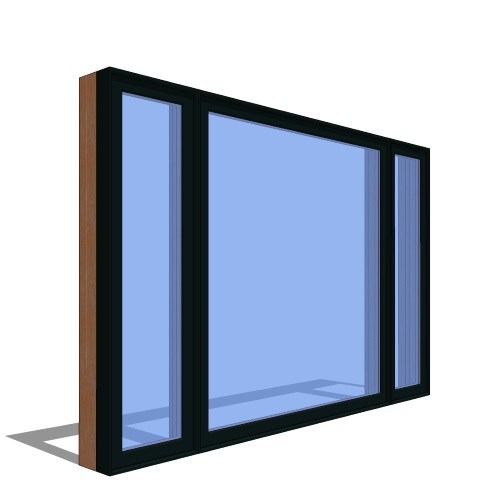 Contemporary Collection™ Window Revit Object:  Casement Picture Combination
