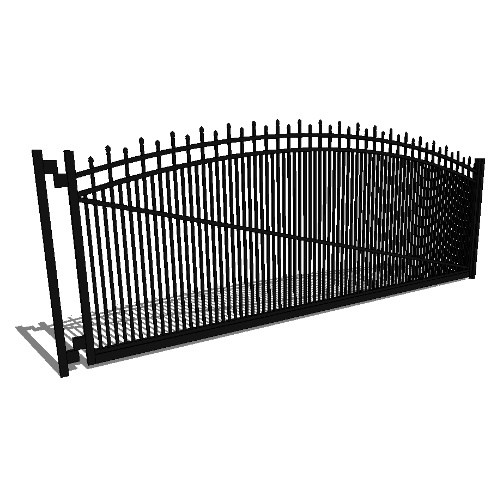 Single Gate Concealed Fastener Hamilton 03 Arch 3-CH (GT03D192CH603)