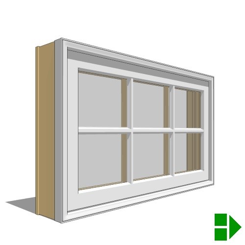 Reserve Series Traditional: Double-Hung Window, Transom Unit