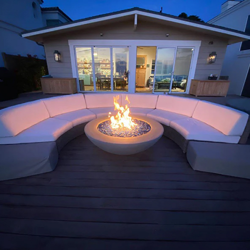 CAD Drawings Concrete Creations Simplicity Edge Fire Bowl 