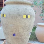 View David Mosaic Jar #2 / Oil Jars