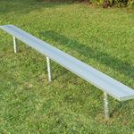 View Permanent Bench Without Backrest - Galvanized Steel Legs ( BE-PD00600 )