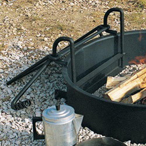 CAD Drawings RJ Thomas Mfg. Co. / Pilot Rock Campfire Rings: Campfire Cooksite with Angle Spade Anchors ( FA-30 )
