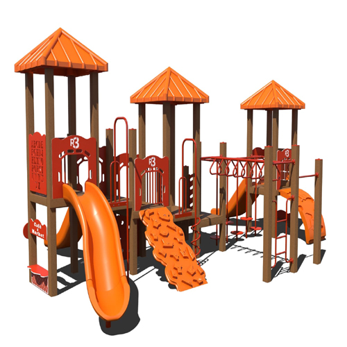 CAD Drawings Superior Recreational Products | Playgrounds Ages 5-12: R3-20128