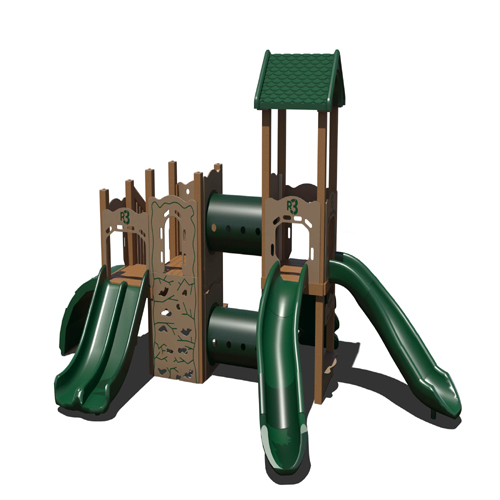 CAD Drawings Superior Recreational Products | Playgrounds Ages 2-5: R3-10038
