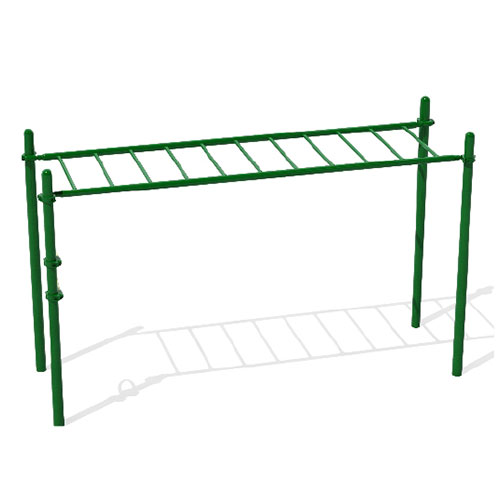 CAD Drawings Superior Recreational Products | Playgrounds Fitness Equipment: Horizontal Ladder (60019409XX)