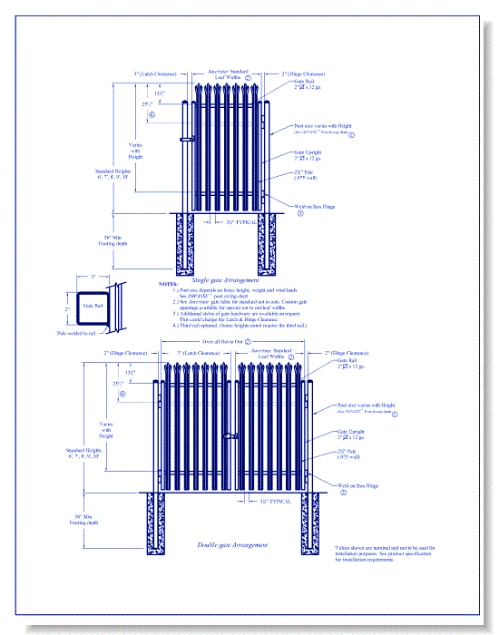 Impasse II 2/3 Rail Trident Gate