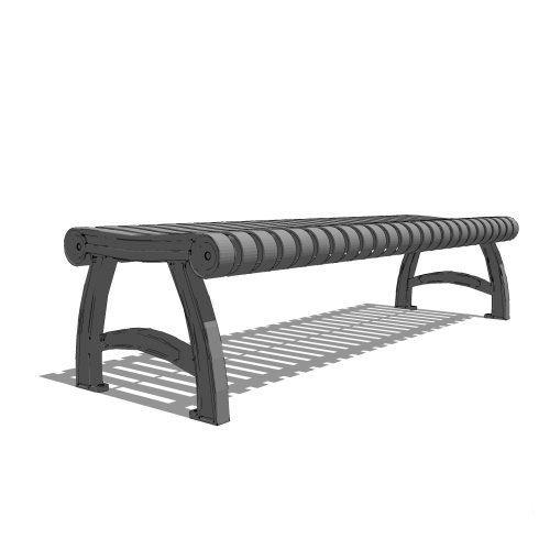 EP 1676: Bench Without Backrest - Collection America