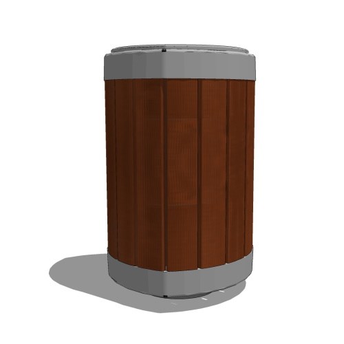 EP 3690: Waste Receptacle - Collection Internationale