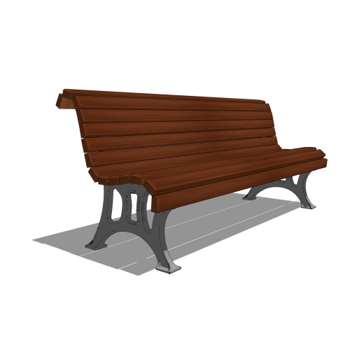 EP 1600: Bench With Backrest