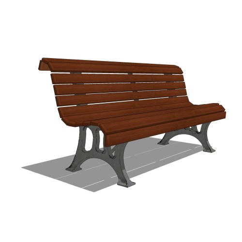 EP 1610-5: Bench With Backrest