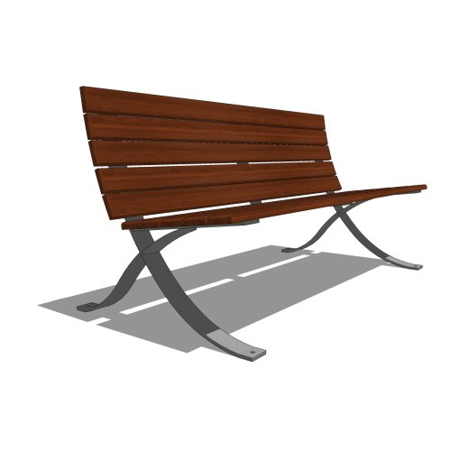 EP 1640: Bench With Backrest