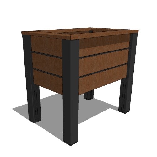 Planx Planter ADA Elevated Garden ( 24" x 36" x 34"h )