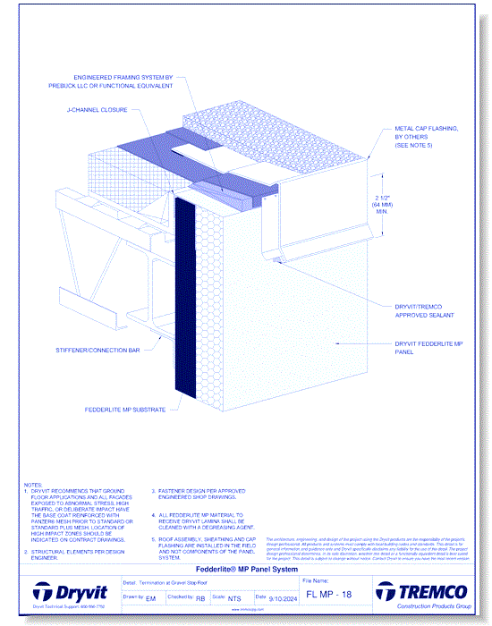 Tech 21 Systems: Termination at Gravel Stop Roof