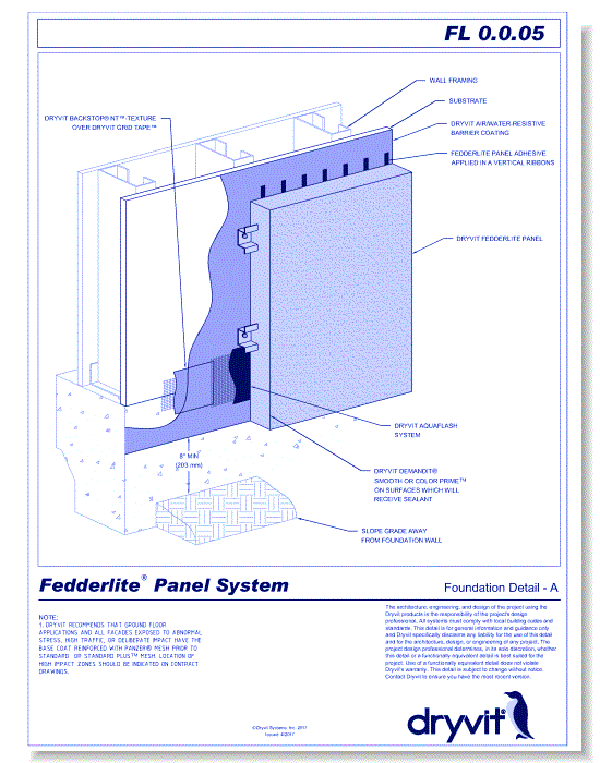 Tech 21 Systems: Foundation Detail A