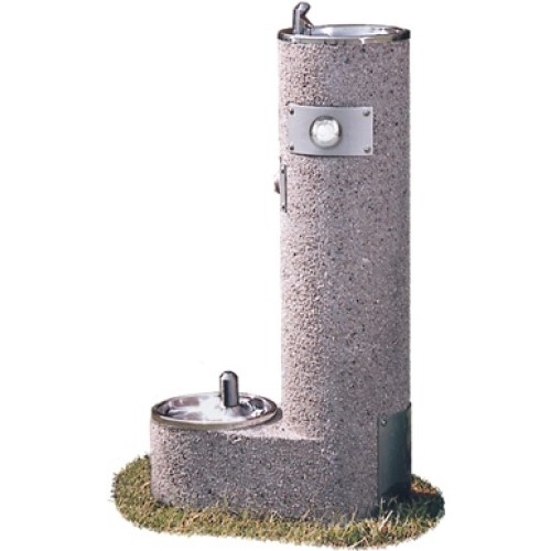 CAD Drawings Most Dependable Fountains Inc. Pedestal Drinking Fountain 3300