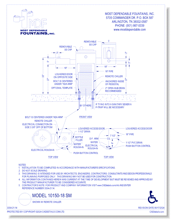 **10150-18 SM** with Remote Chiller