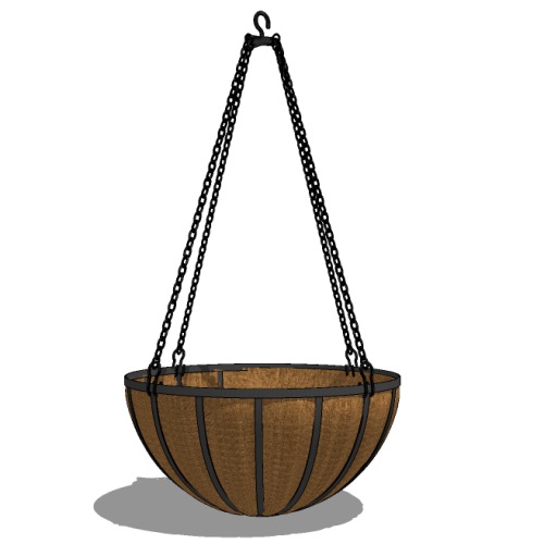 18 Inch Hanging Basket Planter
