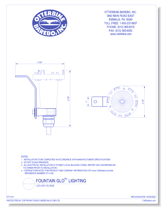 Fountain Glo™ Lighting – LED Low Voltage
