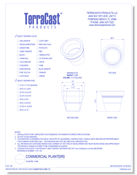 Planter: Vase