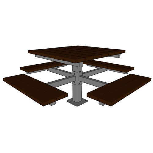 Single Pedestal Picnic Table ( SPPT-40 )