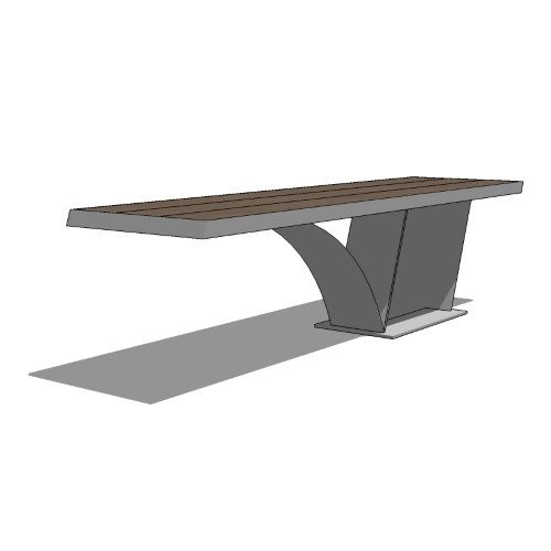 City Scape Straight Bench ( CSSB-6 )