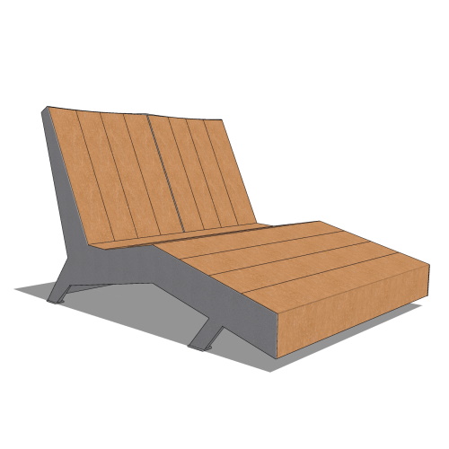 JEM Double Chaise Lounger ( JL-46 )