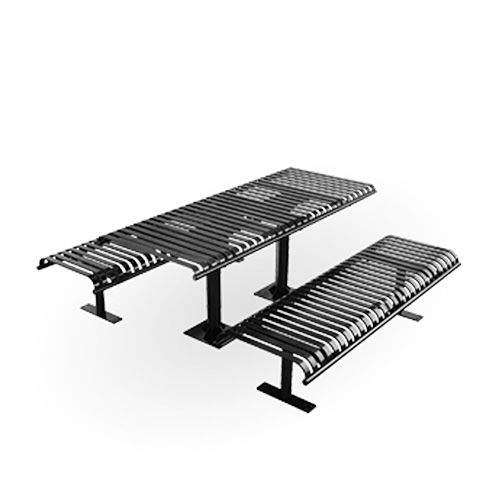 CAD Drawings BIM Models SiteScapes Inc. CityView Picnic Table