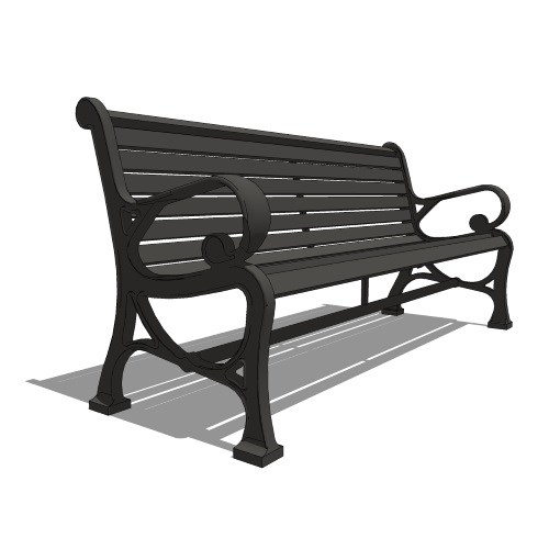 Heritage Bench (PS-635-AL-MW2-MW2-A)