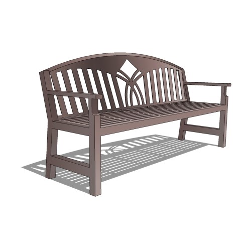 Birmingham Bench (PS-615-AL-MW2-MW2-A)