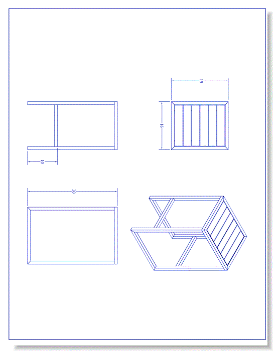 Monterey Backless Stool (GS-4305-BS-AL-WD3)