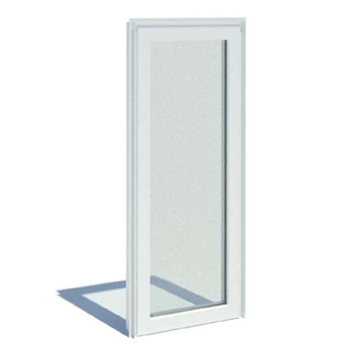 Series 7000 Doors: Standard Nail On - Outswing with Standard Hardware, Low Sill and 4" Kick Plate