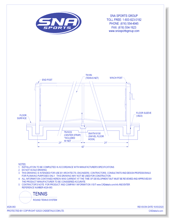 Round Tennis System
