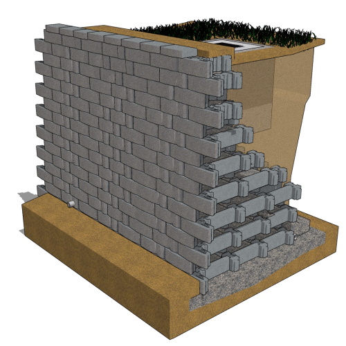 Structural System - GravityStone® Edge Hybrid Lateral
