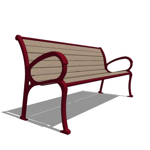 Cunningham™ Bench: Recycled Plastic