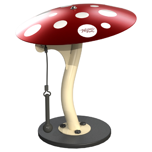 CAD Drawings BIM Models Freenotes Harmony Park Large Mushroom