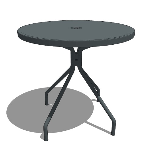 Solid Top Table:  Solid ( Model 828 )