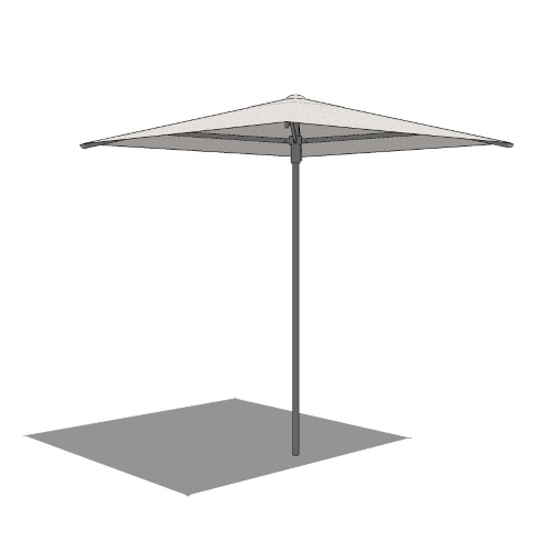 Shade E: Square Umbrella with Base ( Model 980 )