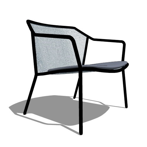 Lounge Armchair: Drawin ( Model 524 )