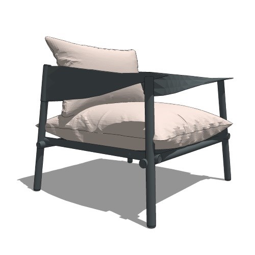 Lounge Armchair: Terramare ( Model 729 )