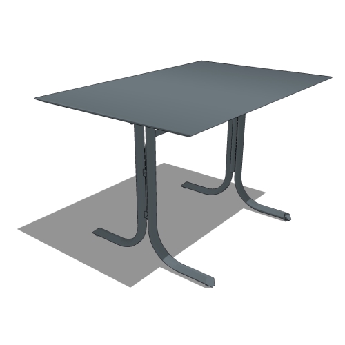 Solid Top Table: Table System ( Model 1133 )